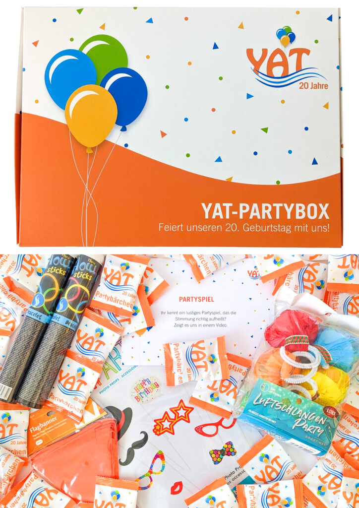 20 Jahre YAT Partyboxen